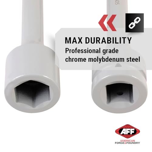 AFF Torque Limiting Extension Socket 1" Drive -33 mm 1 5/6" 550 ft/lbs - Gray - 40405 - Image 4