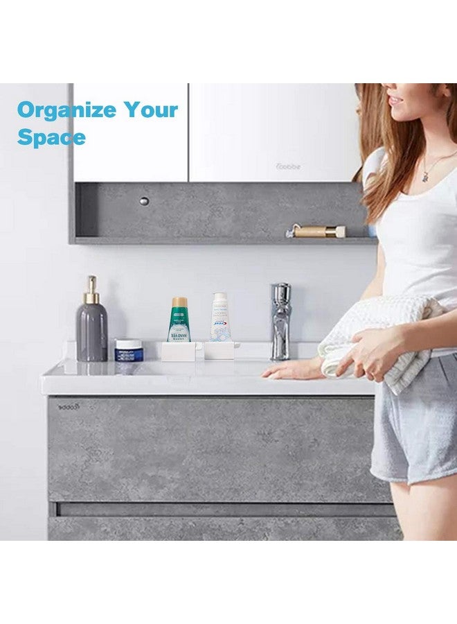 BEZOX Minimalist Toothpaste Tube Squeezers(Set Of 2), Toothpaste Roller Squeeze Tool, Eco-Friendly Toothpaste Holder Dispenser - White - Image 4