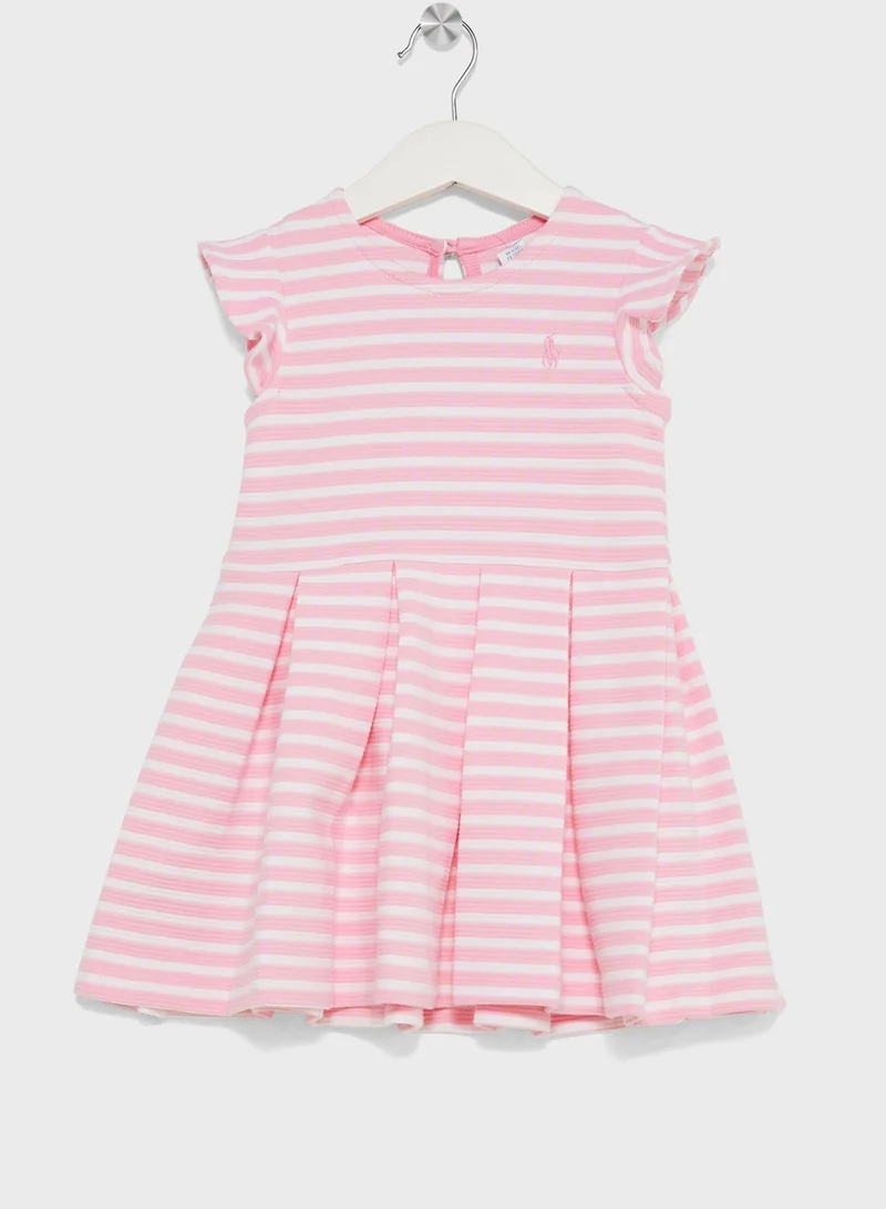 POLO RALPH LAUREN Striped Knit Dress