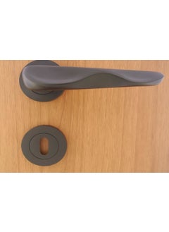 Azm Hırdavat Azm Hardware Roman Matte Black Badge Door Handle Room  - Image 3