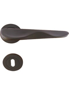Azm Hırdavat Azm Hardware Roman Matte Black Badge Door Handle Room  - Image 1