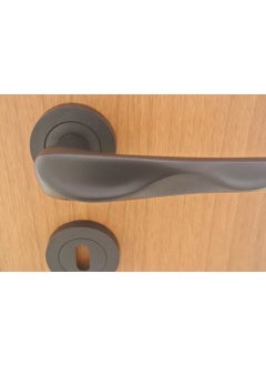 Azm Hırdavat Azm Hardware Roman Matte Black Badge Door Handle Room  - Image 2