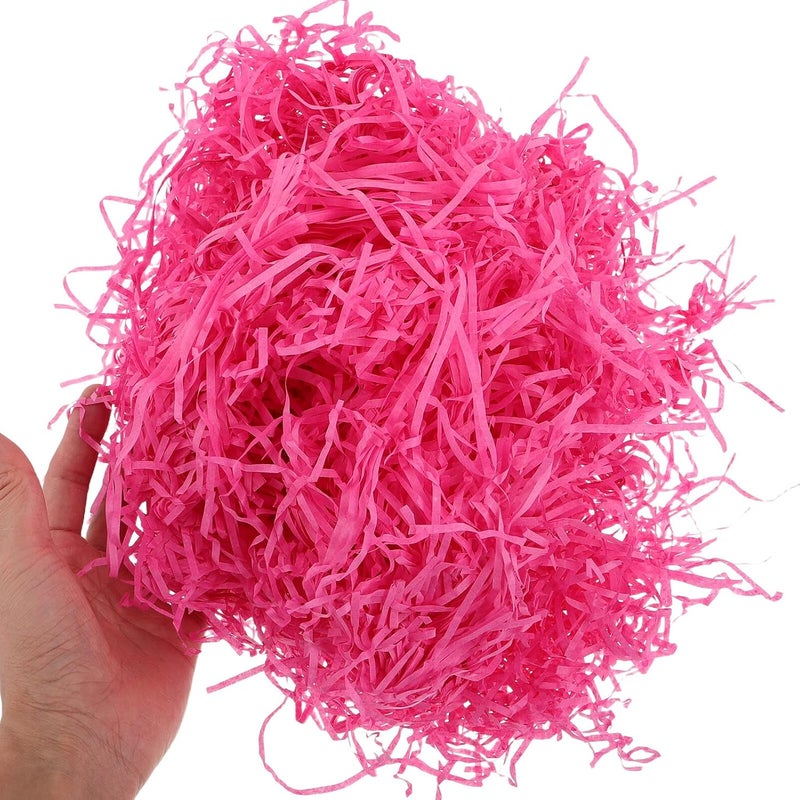 DOITOOL Shredded Paper Filler 100g Basket Stuffing Decorative Packing Box Filler Crinkle Cut Paper for Valentine’s Day Wrapping and Basket Filling - Image 4