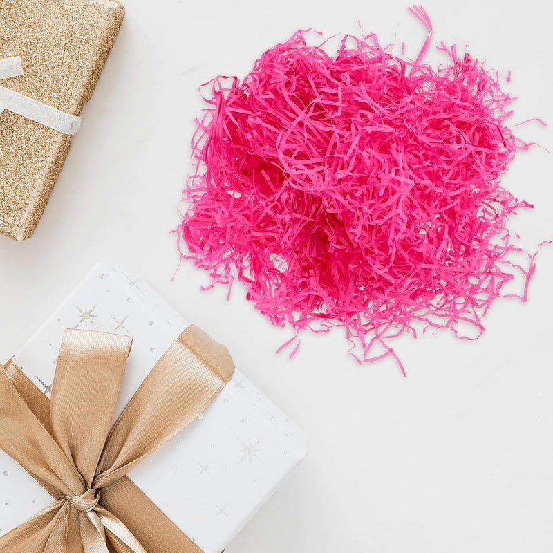 DOITOOL Shredded Paper Filler 100g Basket Stuffing Decorative Packing Box Filler Crinkle Cut Paper for Valentine’s Day Wrapping and Basket Filling - Image 5