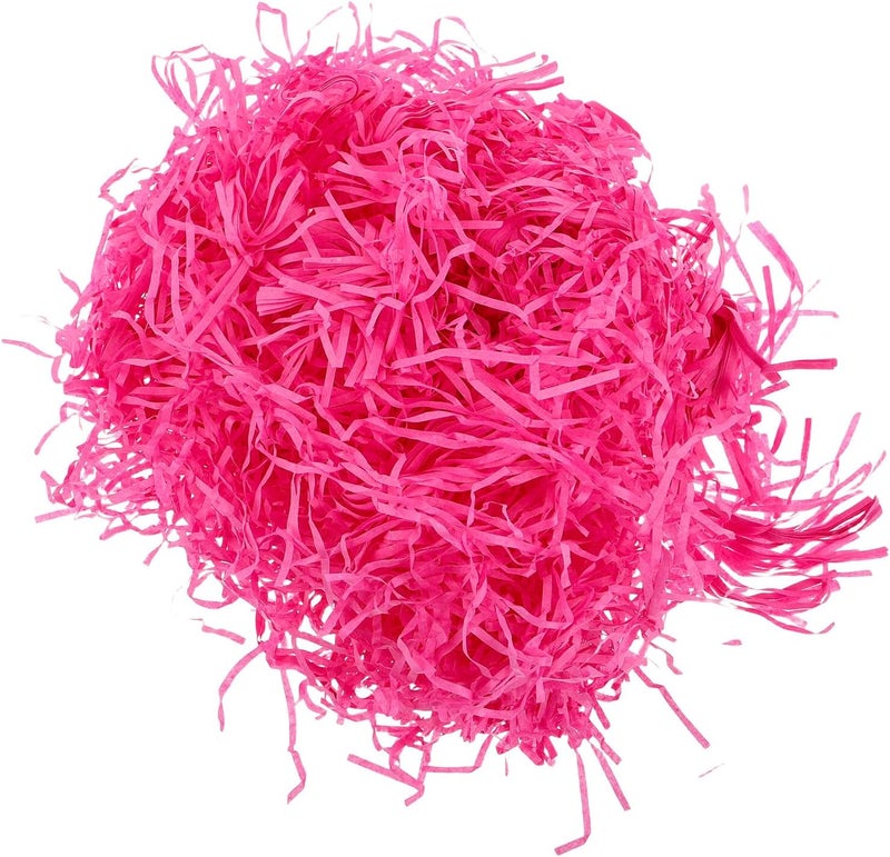 DOITOOL Shredded Paper Filler 100g Basket Stuffing Decorative Packing Box Filler Crinkle Cut Paper for Valentine’s Day Wrapping and Basket Filling - Image 1