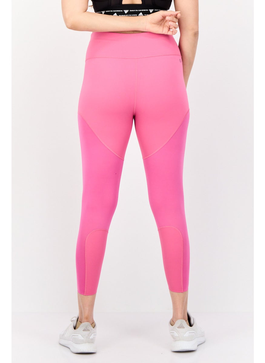 Adidas Women Sportswear Fit Training Leggings, Pink  - Image 4