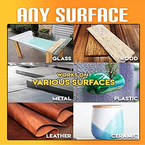 SupLee 2/3PCS Welding High Strength Oily Glue 150 Gram (Pack of 3) - Universal Superglue,Mighty Instant Glue for Resin Ceramic Metal Glass - Image 5