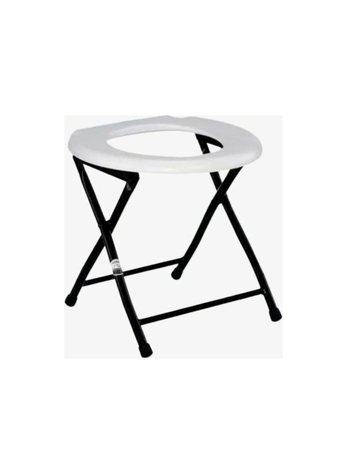 Small bath chair for the elderly and people with disabilities - foldable and anti-slip design for safe and comfortable support anywhere - Image 1