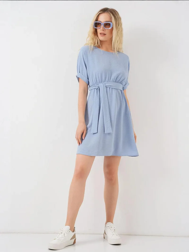 BIG DART BDART Mini Dress with Tie Bow