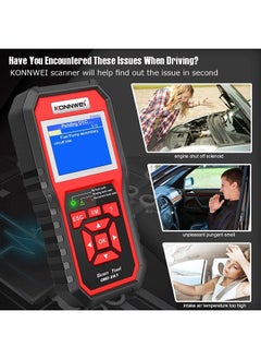 Konnwei Car Engine Trouble Code Detector Scanner  - Image 2