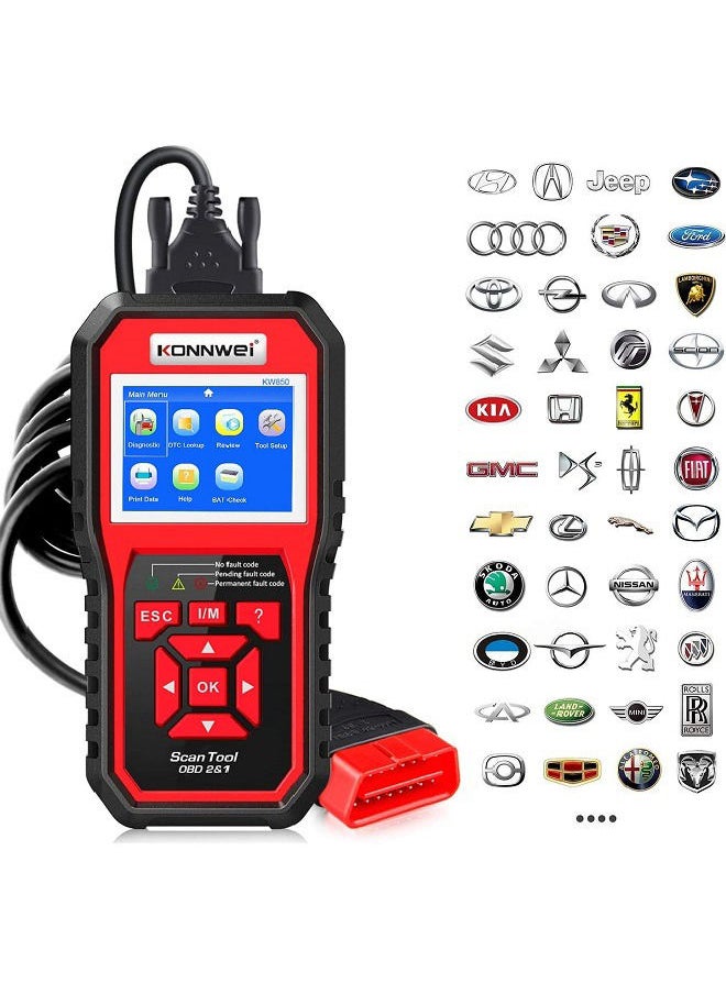 Konnwei - Car Engine Trouble Code Detector Scanner - Image 1