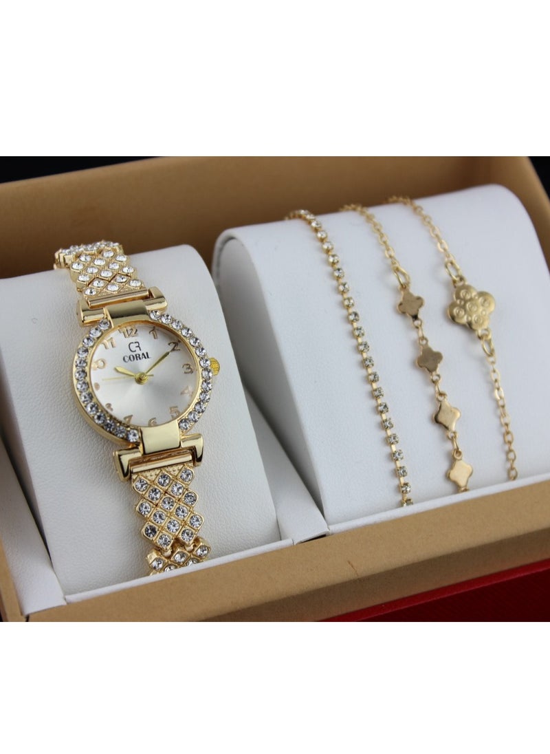 Reclaim with Argireline Women's evening watch set 