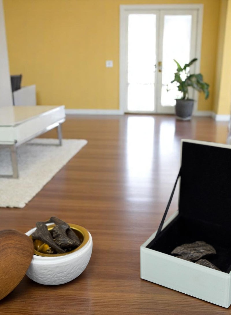 Enhanced Blue Oud - 1 Ounce (28g) - with Burner and Incense Box - Image 4