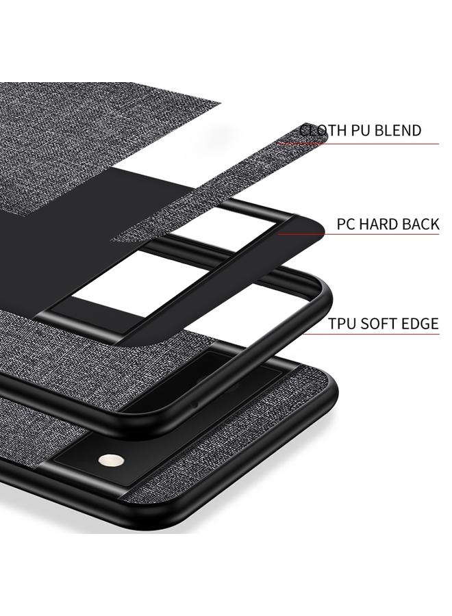S-TOP Case For Google Pixel 6 Pro Shockproof Cloth Texture PC+ TPU Protective Case - Image 2