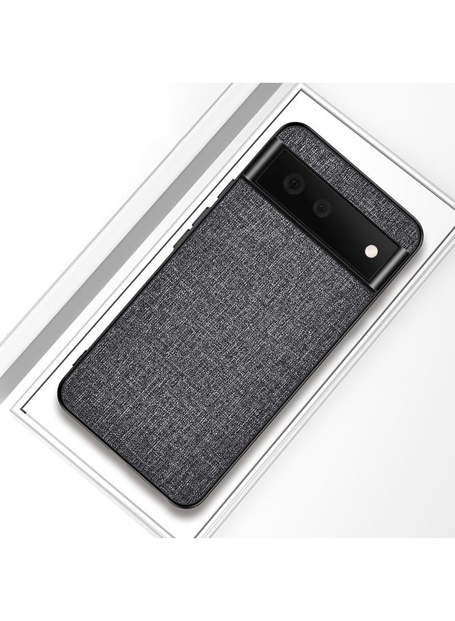S-TOP Case For Google Pixel 6 Pro Shockproof Cloth Texture PC+ TPU Protective Case - Image 1