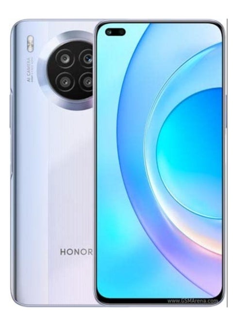 واقي شاشة من الزجاج المقوى لهاتف Honor 50 Lite/Huawei nova 8i مع لاصقة كاملة من الحافة إلى الحافة سهل التركيب
