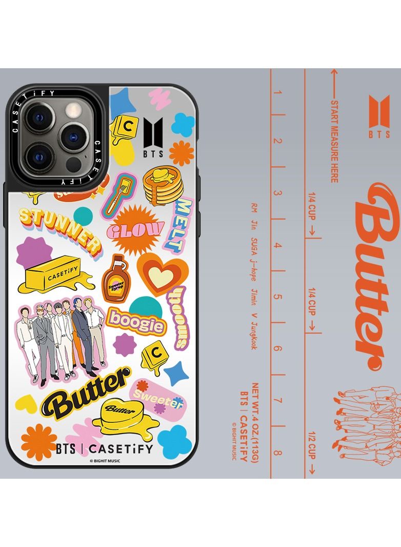 Casetify BTS Butter Sticker iPhone 12 Protective Case iPhone 12 Pro Cover - Image 2