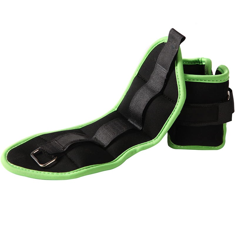 JFIT Ankle Weight Pair 05 LBS Set of 2 with Adjustable Velcro Straps Breathable Moisture Absorbent Weight Straps for Men and Women Comfortable Ankle Wrist Weights - Image 2
