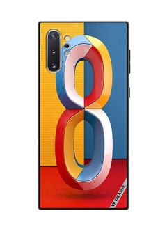 Protective Case Cover For Samsung Galaxy Note10 Plus 5G Number 8 Design Multicolour