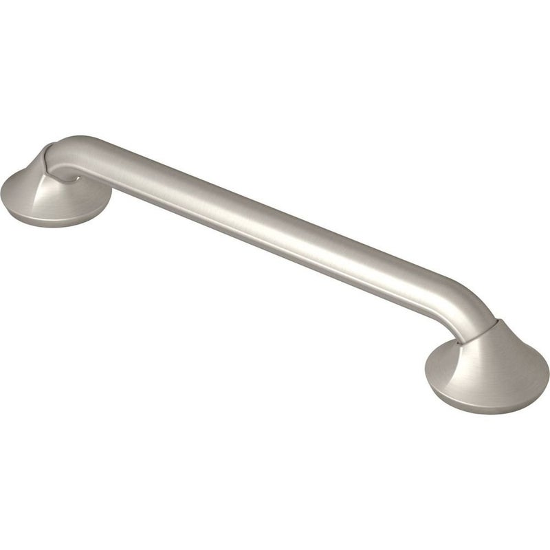 Moen YG2818BN Bathroom Safety 18-Inch Stainless Steel Transitional Bathroom Grab Bar, Brushed Nickel - Image 5
