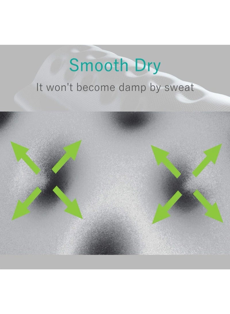 GX Keyboard Wrist Rest medical Pad for Easy Typing Pain Relief Keyboard Wrist Rest Memory Foam Wrist Rest for Office/Gaming/Computer/Laptop/Mouse Wrist Rest Pad Support Gaming (Black), - Image 4