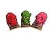 Multipet Origami Latex Dog Toy Assorted Colors SizeOrigami Pack of 3 Assorted - Image 3