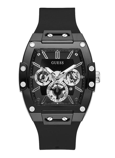 Phoenix Men’s Analog Quartz Multi-function Black Silicone Watch GW0203G3 - 43mm