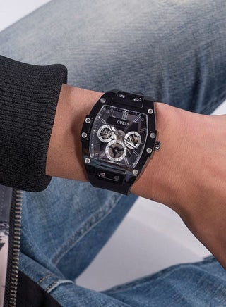 Phoenix Men’s Analog Quartz Multi-function Black Silicone Watch GW0203G3 - 43mm - view 5