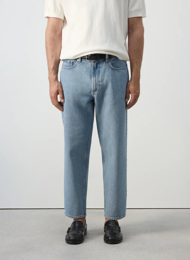 Sammy Cropped Carrot Fit Jeans