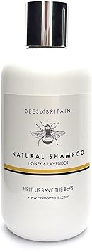 BEES of BRITAIN شامبو طبيعي 99% بالعسل والخزامى من BEES of BRITAIN خالي من الكبريتات والبارابين pH 5.5 للبشرة الحساسة نتبرع بـ 5% من أرباحنا لإنقاذ النحل الملقحات 250 مل - Image 1