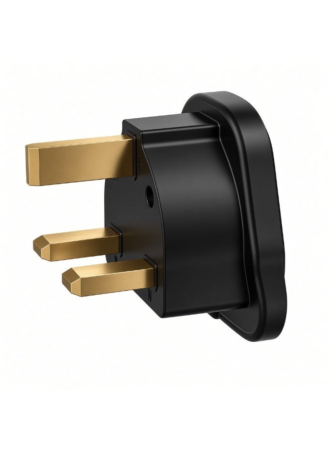 iLOCK I Lock Multi-Plug Travel Adapter to 2-Pin EU Plug, 16A, 250V, Up to 3500W, Black - Image 3