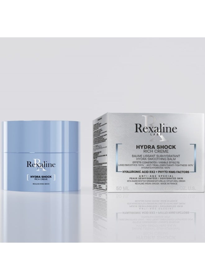 Rexaline Hydra Shock Hydrating Rich Cream 50ml - Image 3