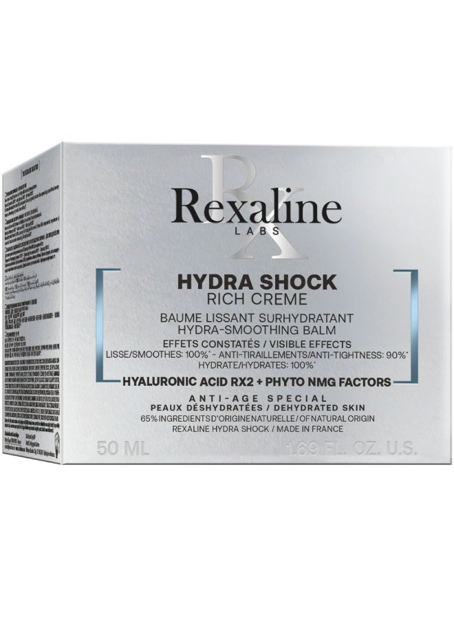 Rexaline Hydra Shock Hydrating Rich Cream 50ml - Image 4