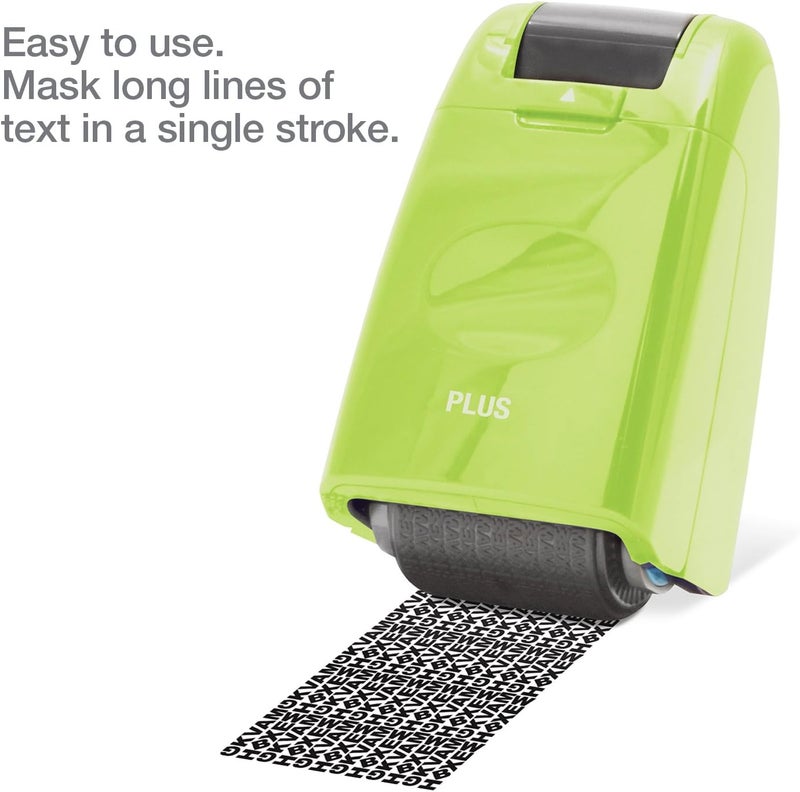 Plus Guard Your ID Roller Stamp, Green - Image 3