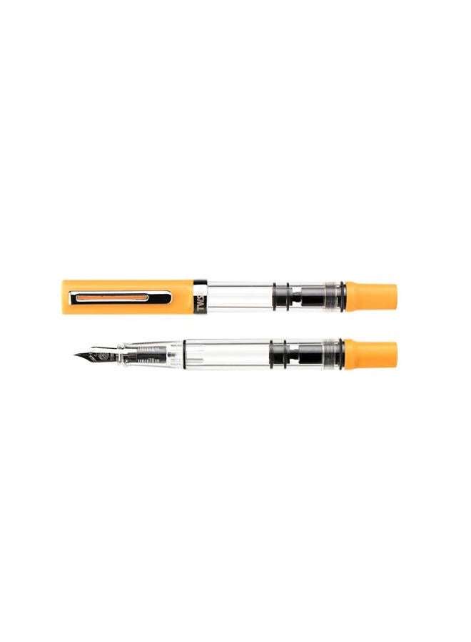 Twsbi TWC10032 Fountain Pen, Eco T, Saffron CT Inhalation, Fine Point F - Image 1