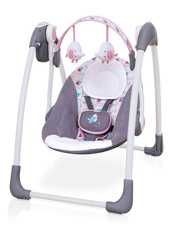 Mastela - Automatic Portable Baby Swing with 5 Speeds & Plush Toys - 6504 - pzsku/ZAEB8BF25F8B1B0292F1BZ/45/_/1719134341/384787ea-9c13-4203-9c44-adb5e00cf323