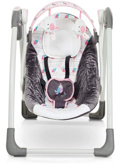 Mastela Mastela - Automatic Portable Baby Swing with 5 Speeds & Plush Toys - 6504  - Image 4