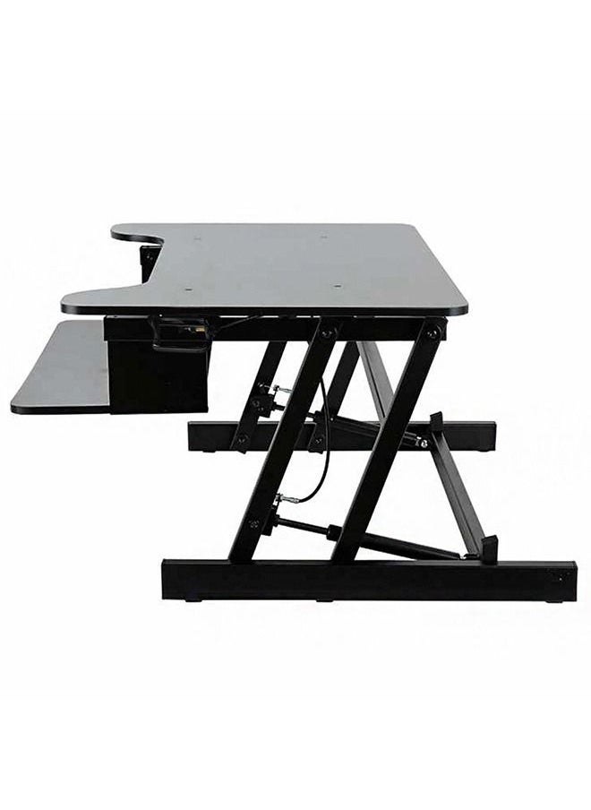Yolu - Height Adjustable Home Office Standing Desk Sit to Stand Desktop Workstation - Image 1