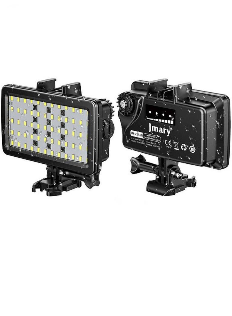 Jmary FM-72RGB Portable RGB LED Video Waterproof Fill Light - Image 2