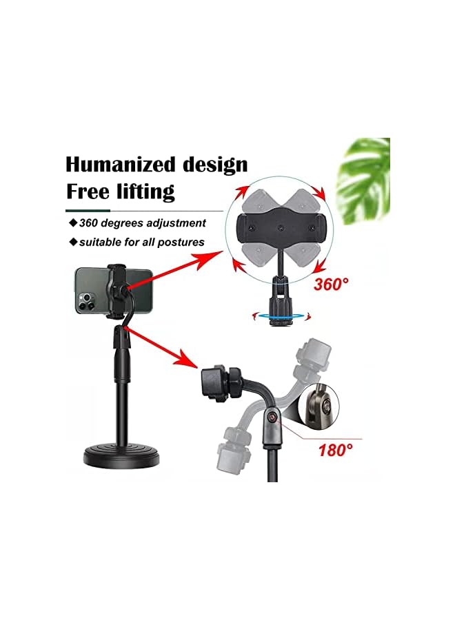 Persian Mobile Phone Stand, Adjustable Height （(10.6-13.8 inches)）& Angle Phone Holder Compatible with 2.5-4.1 inches Universal Cell Phone tand - Image 3