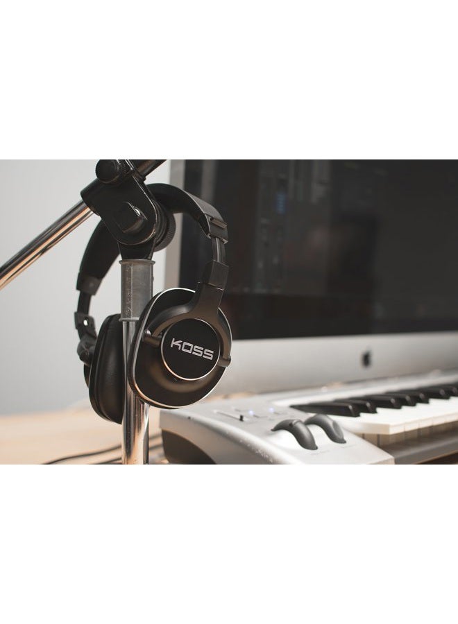 KOSS Pro4S Full Size Studio Over-Ear Hi-Fi Headphones (3.5 mm Jack) for iMac/Laptop/DJ/MP3 Players - Black - Image 4
