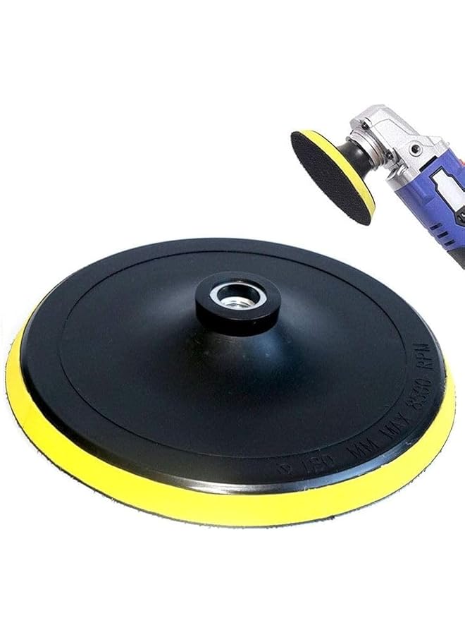 Generic Backing Polishing Pad 7 Inch 180Mm Polisher Pad Plastic Sanding Disc 