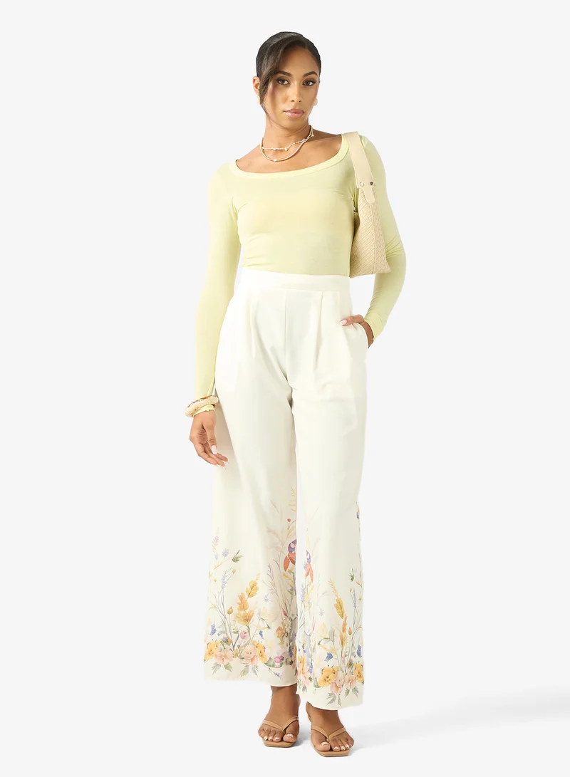 ايلا بنطلون مطبوع