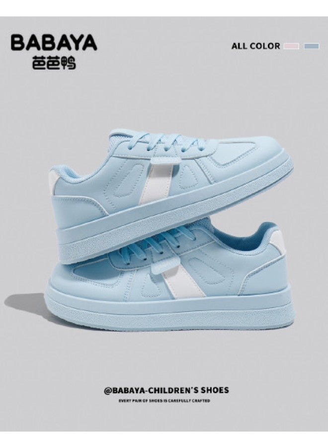 Hot Campus Kids Sneakers】versatile Daily Wear Casual Shoes For Boys And Girls, Durable Outdoor Sports Lightweight Plimsolls - Image 1