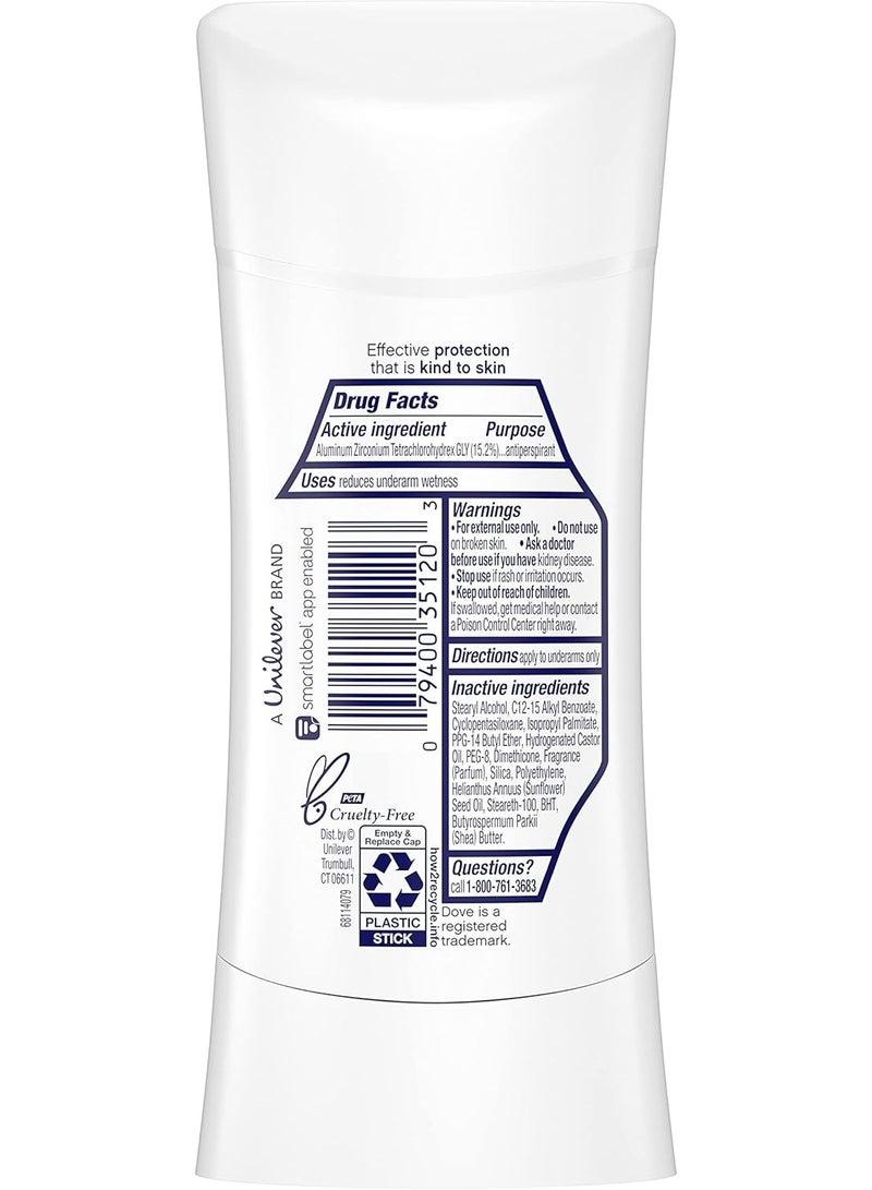 دوف مزيل العرق دوف للعناية المتقدمة، زبدة الشيا، 74 جم - Image 4