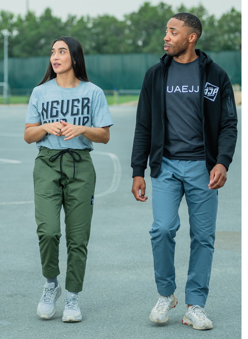 جوجيستو الإمارات UAEJJ بنطال كاجوال للرجال والنساء بنطال كاجوال للنساء بنطال كاجوال للرجال - Image 1