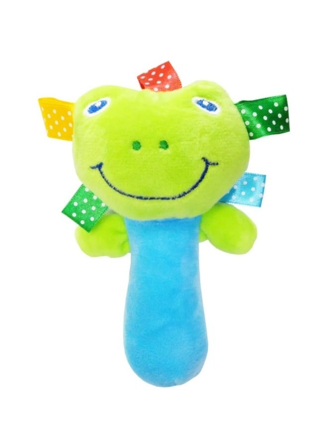 Baby Rattle Toy with Sensory Tags and Sound Features for Early Development