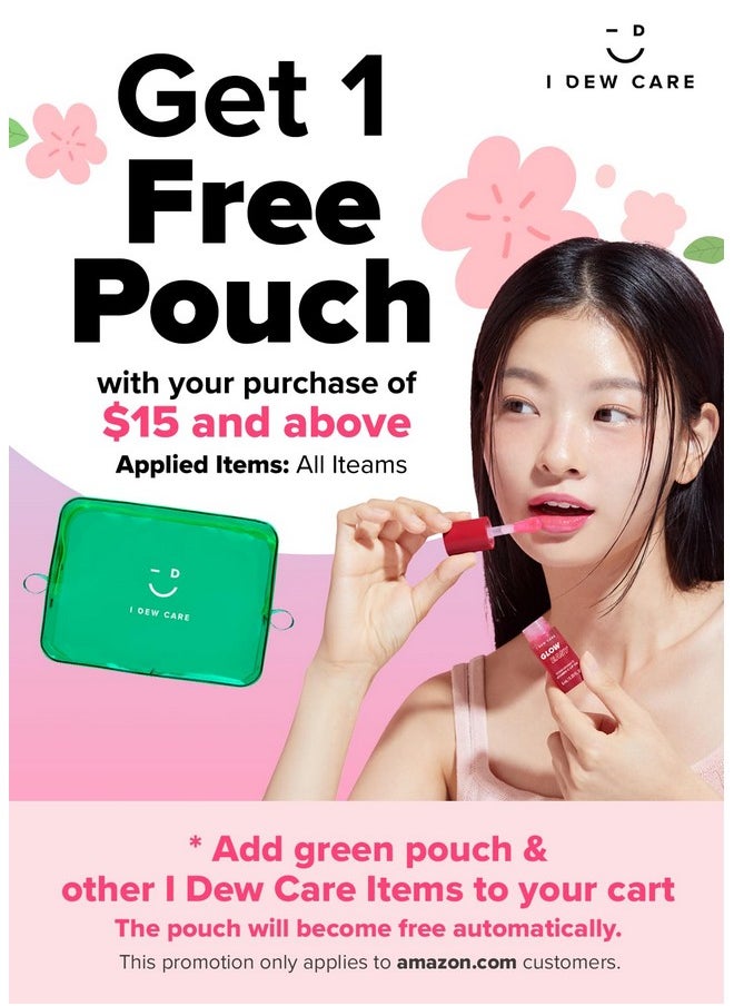 I DEW CARE - Sheet Mask Pack Glow Up Bubbles Bubble Facial Mask With Vitamin And Niacinamide Daily Skin Care Brightening Illuminating Detox Moisturizing Hydrating Face Mask (5 Ea) - Image 1
