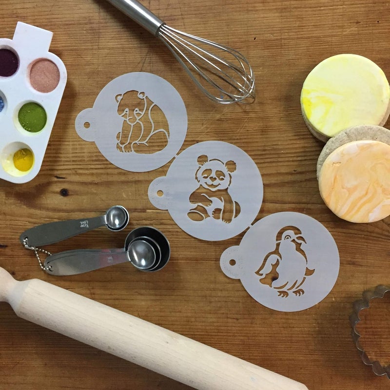 Designer Stencils C783 Penguin, Panda and Polar Bear Cookie Set by Designer Stencils, - Image 4