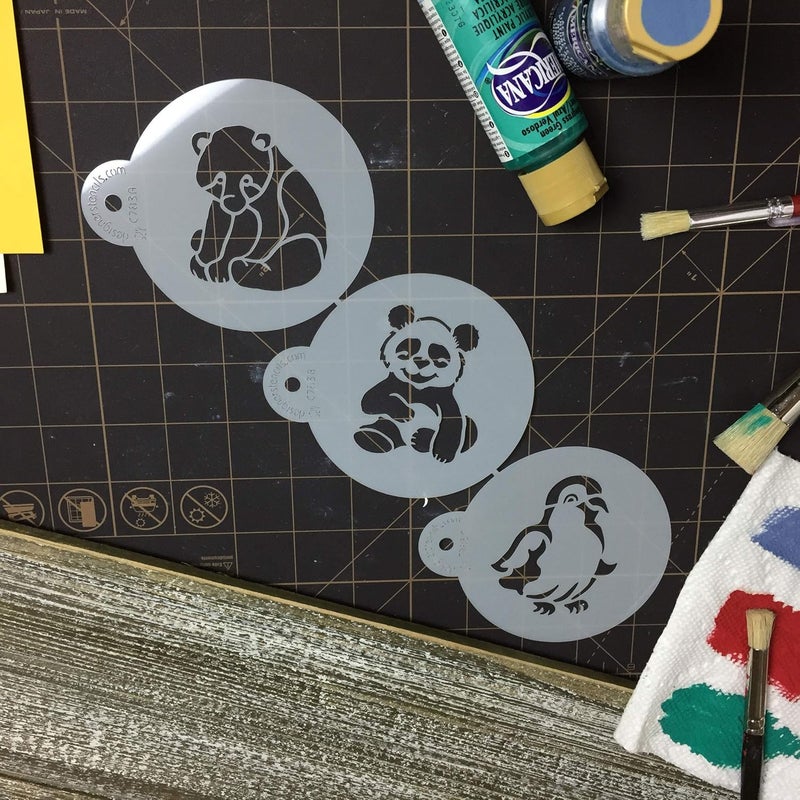 Designer Stencils C783 Penguin, Panda and Polar Bear Cookie Set by Designer Stencils, - Image 5